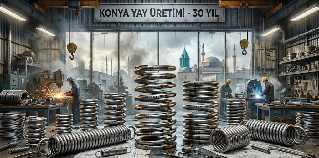 Konya Yay Sektörünün Güçlü Çözüm Ortağı: Aktif Yay ile Endüstriyel Çözümler