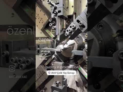 Bagaj Lastiği Yay Üretimi