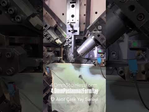 4MM Paslanmaz Yay Üretimi